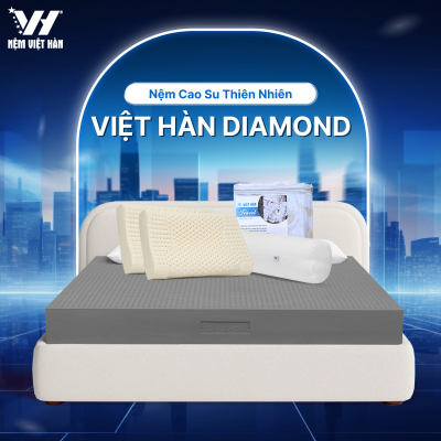 NỆM CAO SU THIÊN NHIÊN DIAMOND.